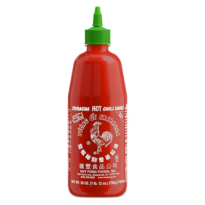 The Original Huy Fong Sriracha, Rooster Sriracha Chili Sauce, Spicy Flavor Hot Sauce W/Chili Pepper, Classic Original Cook Sriracha Chili Paste - The Explore Horizon