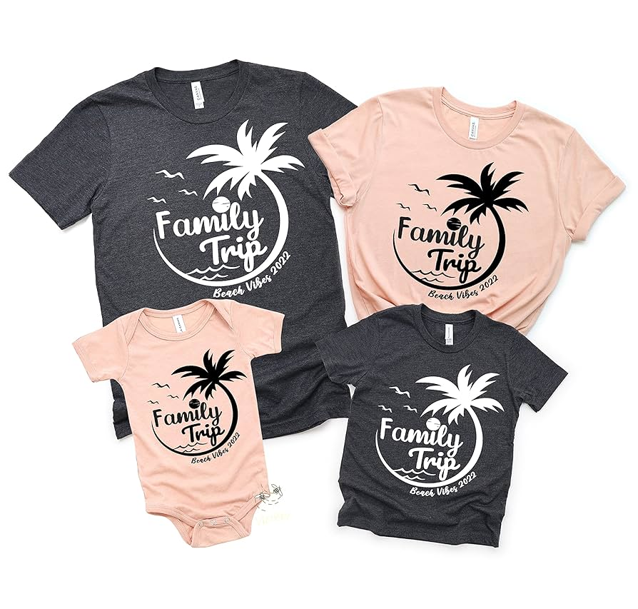 Family Beach Shirts - The Explore Horizon