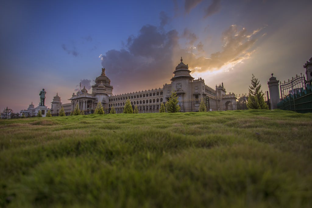 Palace With Sun Rays - The Explore Horizon